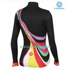 Wielershirt 2016 Castelli Viva Dames N001 Winter Thermal Fleece